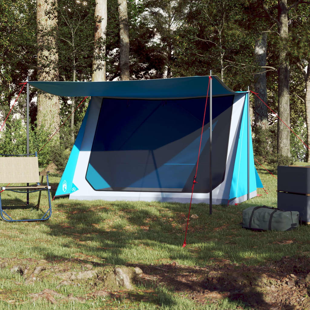 Tent 2-persoons waterdicht blauw