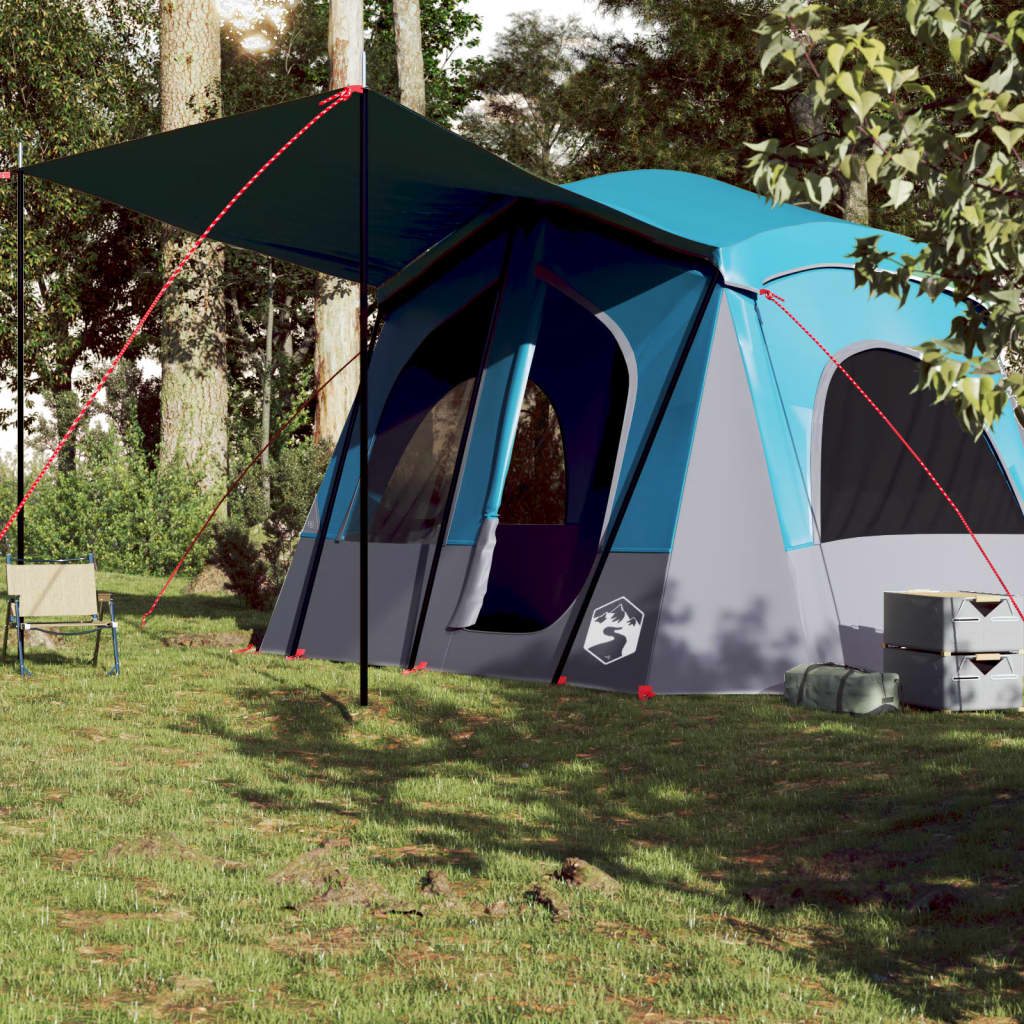 Tent 5-persoons waterdicht blauw