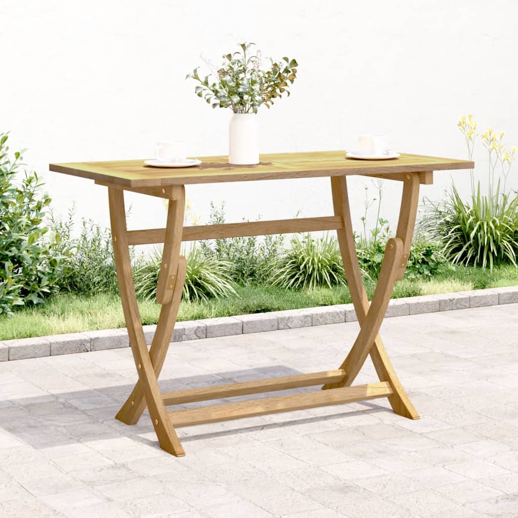 Tuintafel inklapbaar 110x55x75 cm massief acaciahout