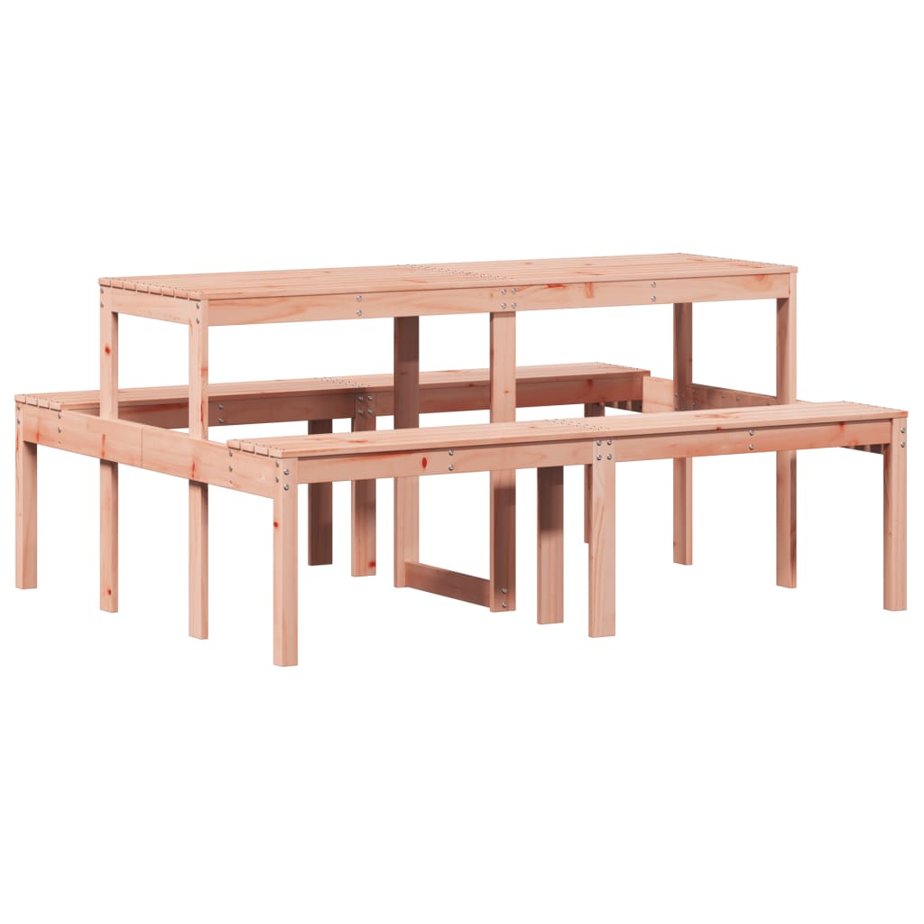 Picknicktafel 160x134x75 cm massief douglashout