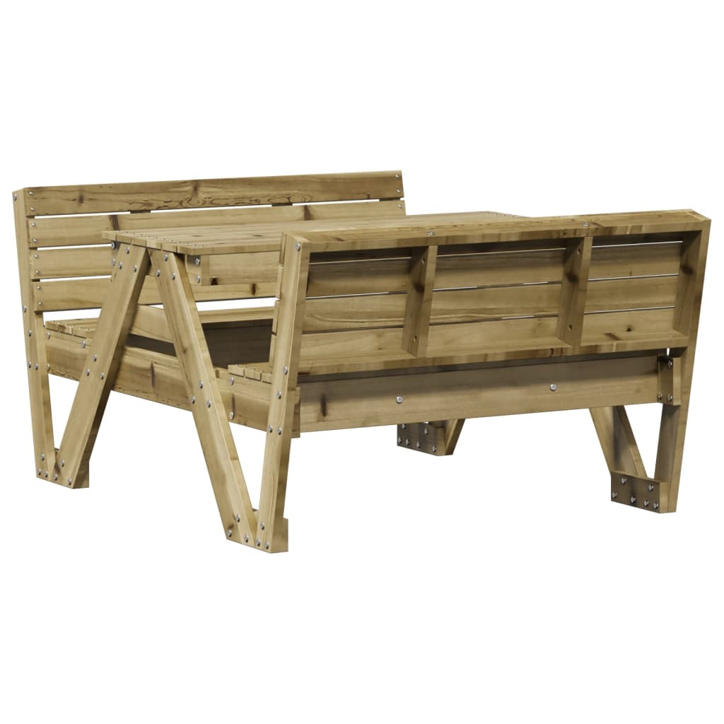 Picknicktafel voor kinderen 88x122x58 cm geïmpregneerd hout