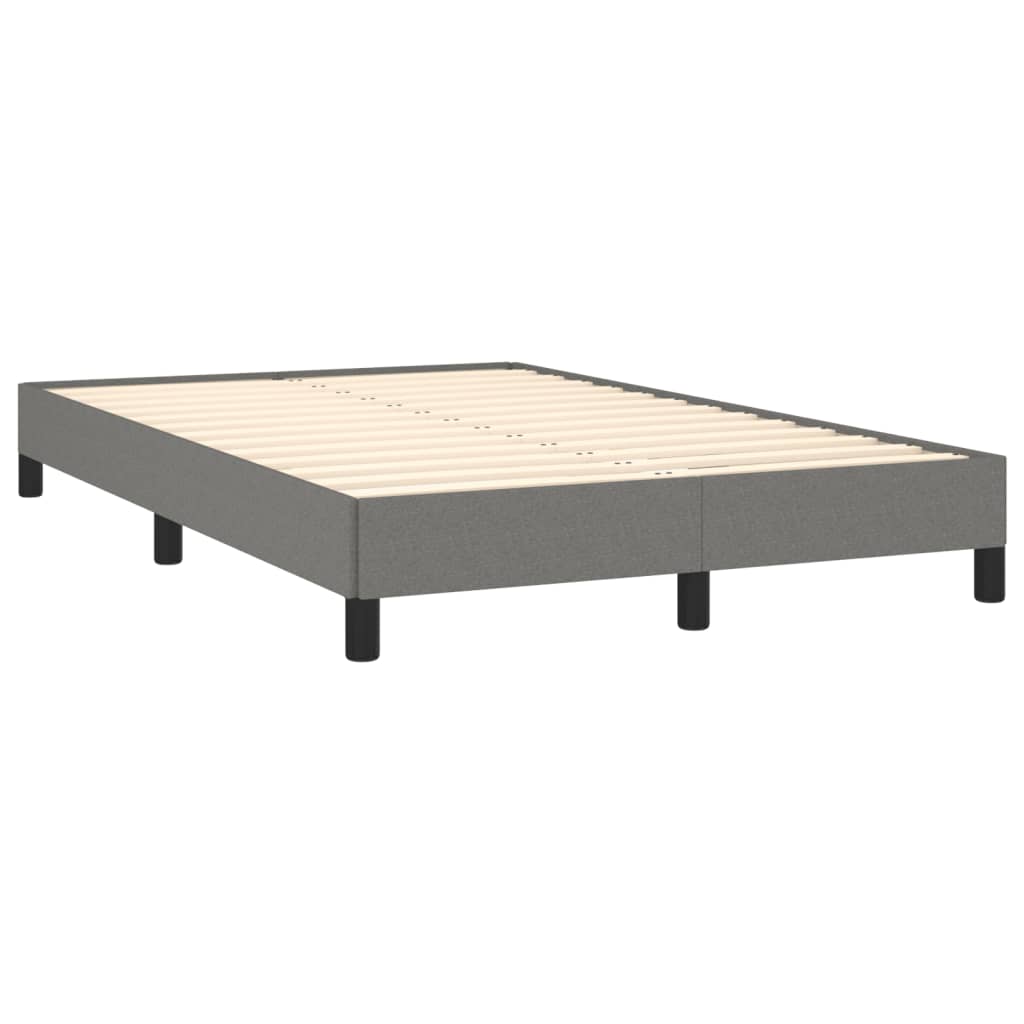 Bedframe Stof Donkergrijs 120 x 190 cm 25 cm