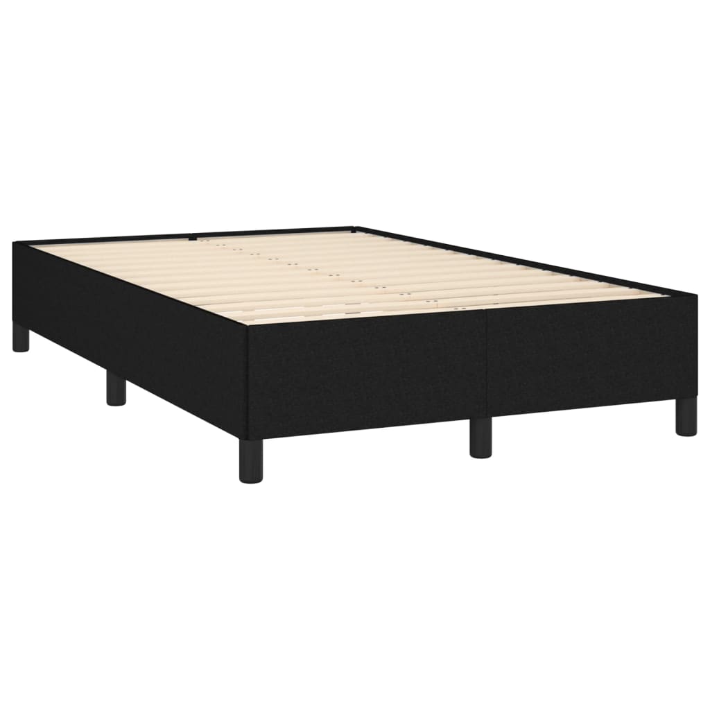 Bedframe Stof Zwart 120 x 190 cm 33.5 cm