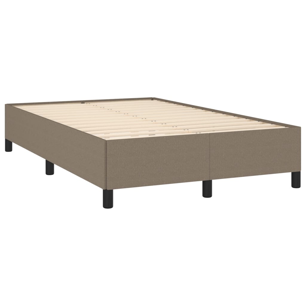 Bedframe Stof Taupe 120 x 190 cm 33.5 cm