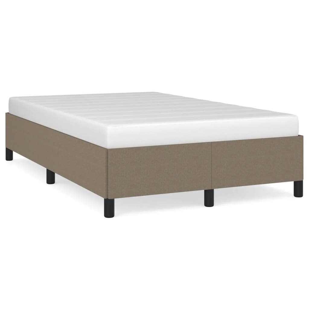 Bedframe Stof Taupe 120 x 190 cm 33.5 cm