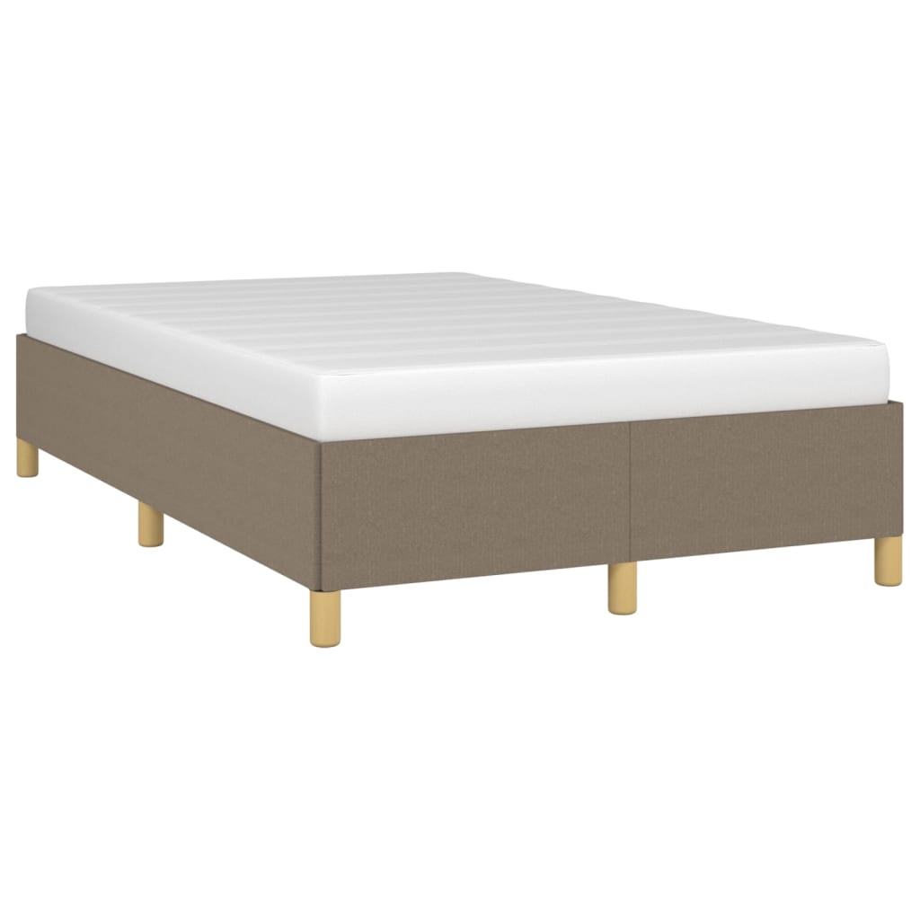 Bedframe Stof Taupe 120 x 190 cm 33.5 cm