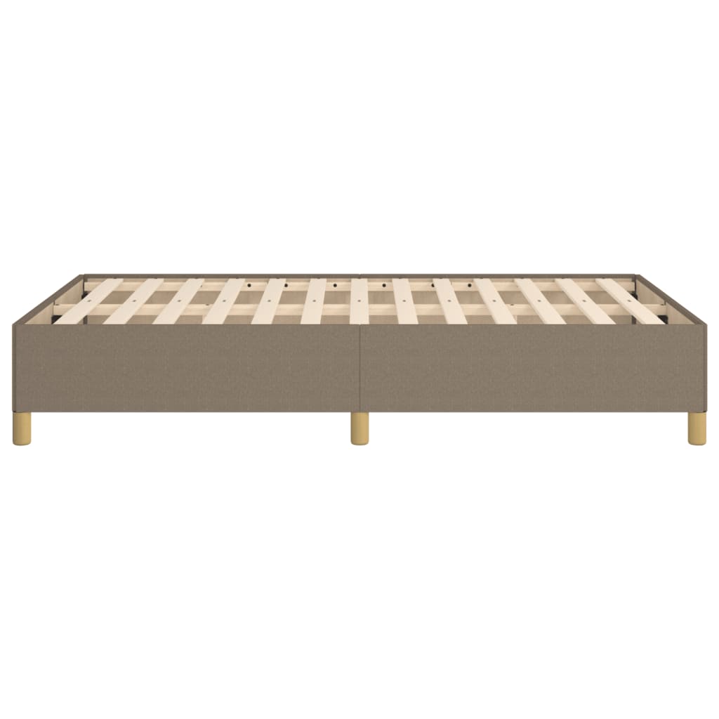 Bedframe Stof Taupe 120 x 190 cm 33.5 cm