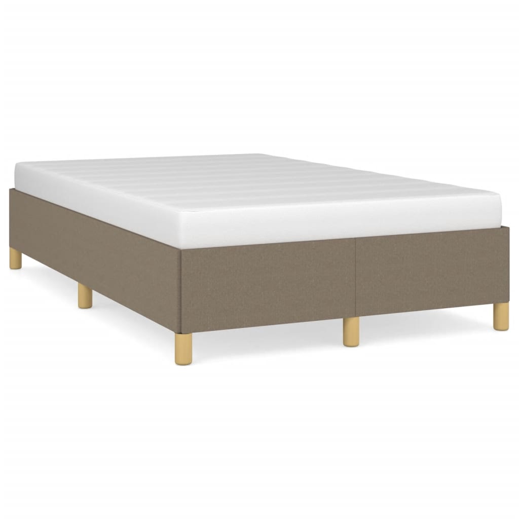 Bedframe Stof Taupe 120 x 190 cm 33.5 cm