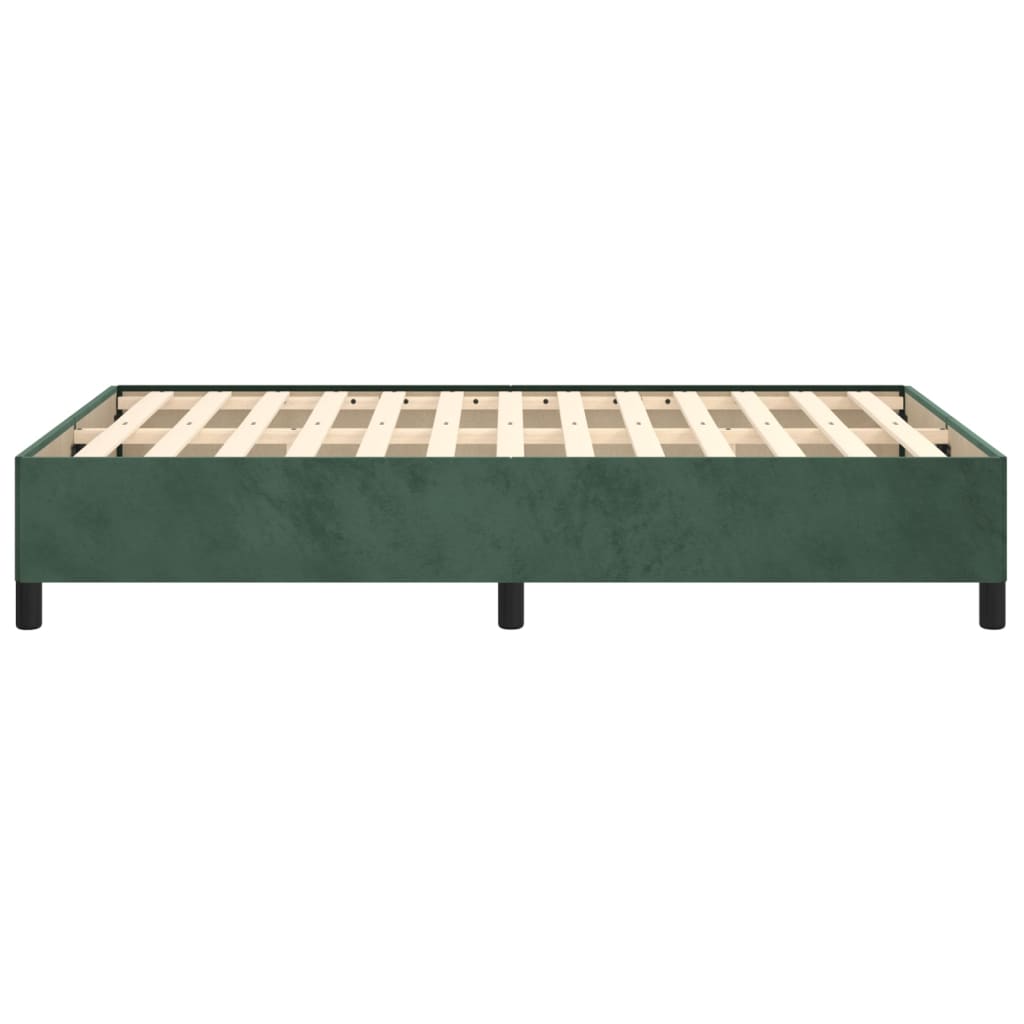 Bedframe Fluweel Donkergroen 120 x 190 cm 33.5 cm