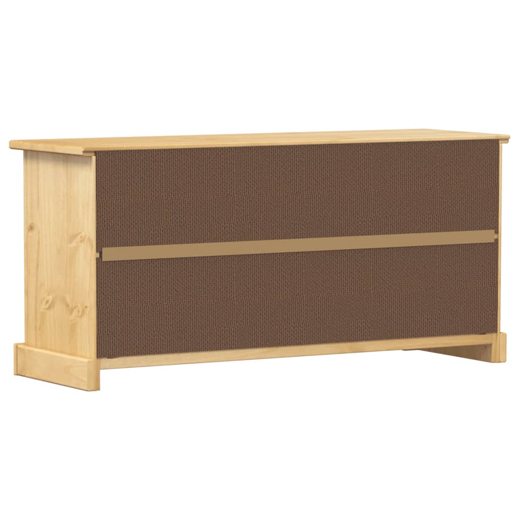 Schoenenkast Corona 99x32x47 cm massief grenenhout