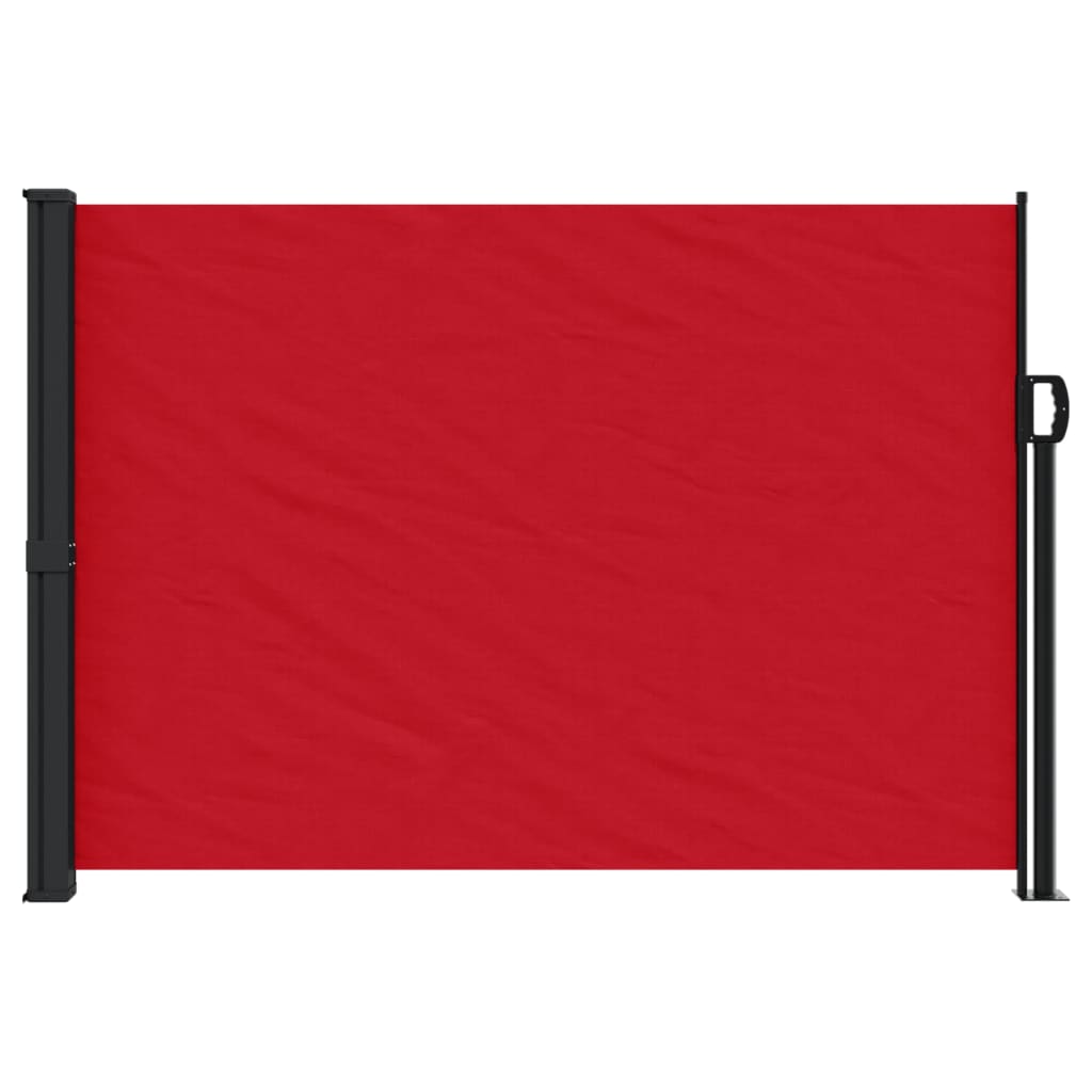 Windscherm Uittrekbaar 140X600 Cm Rood