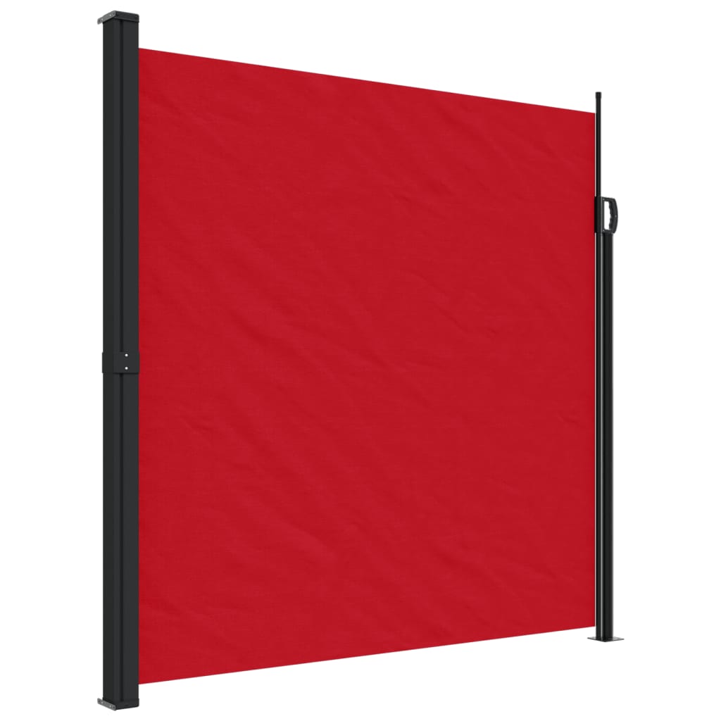 Windscherm Uittrekbaar 200X600 Cm Rood