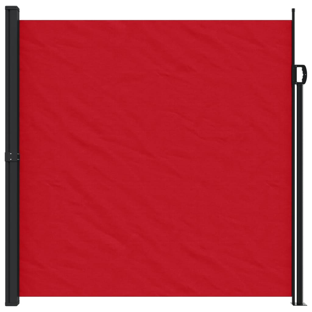 Windscherm Uittrekbaar 200X600 Cm Rood