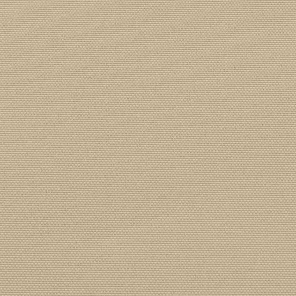 Windscherm uittrekbaar 200x600 cm beige