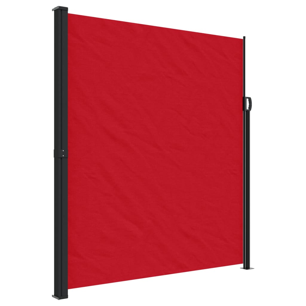 Windscherm Uittrekbaar 220X600 Cm Rood