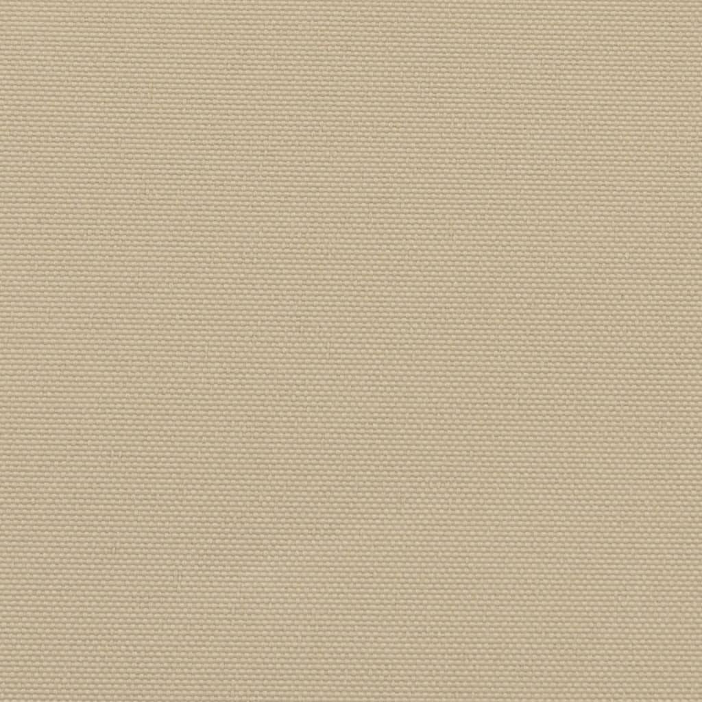 Windscherm uittrekbaar 120x600 cm beige