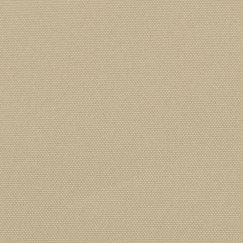 Windscherm uittrekbaar 160x600 cm beige