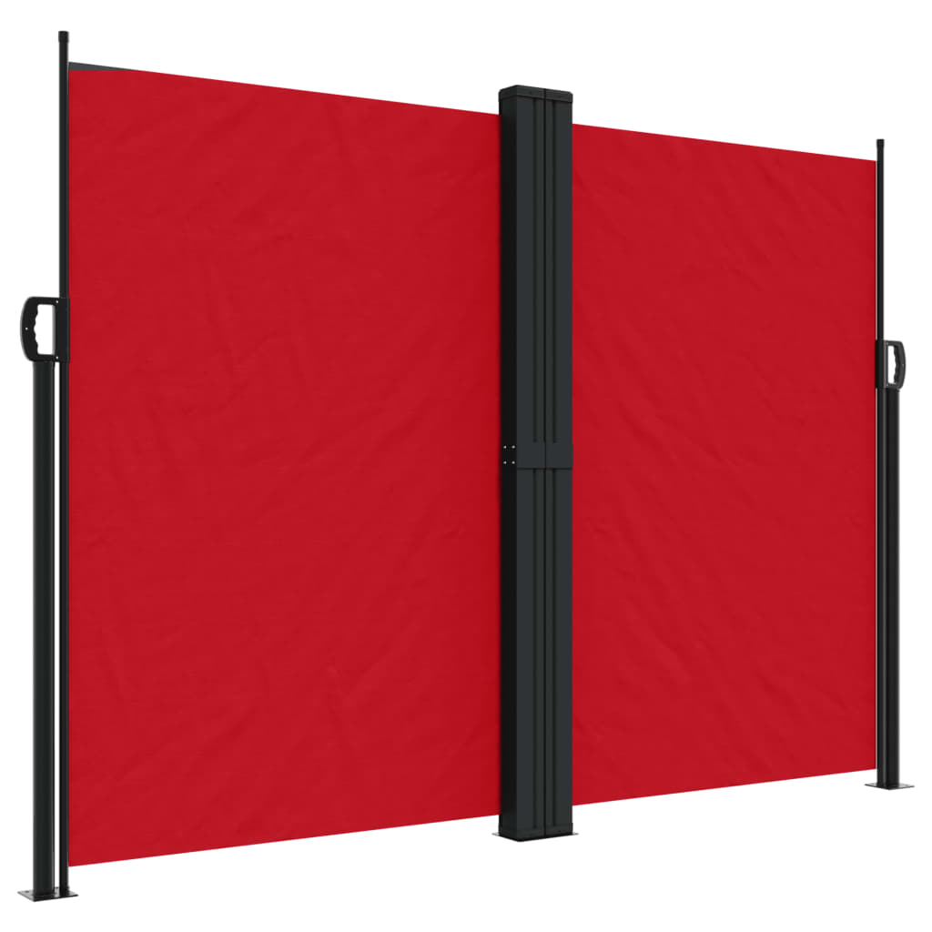 Windscherm Uittrekbaar 180X600 Cm Rood