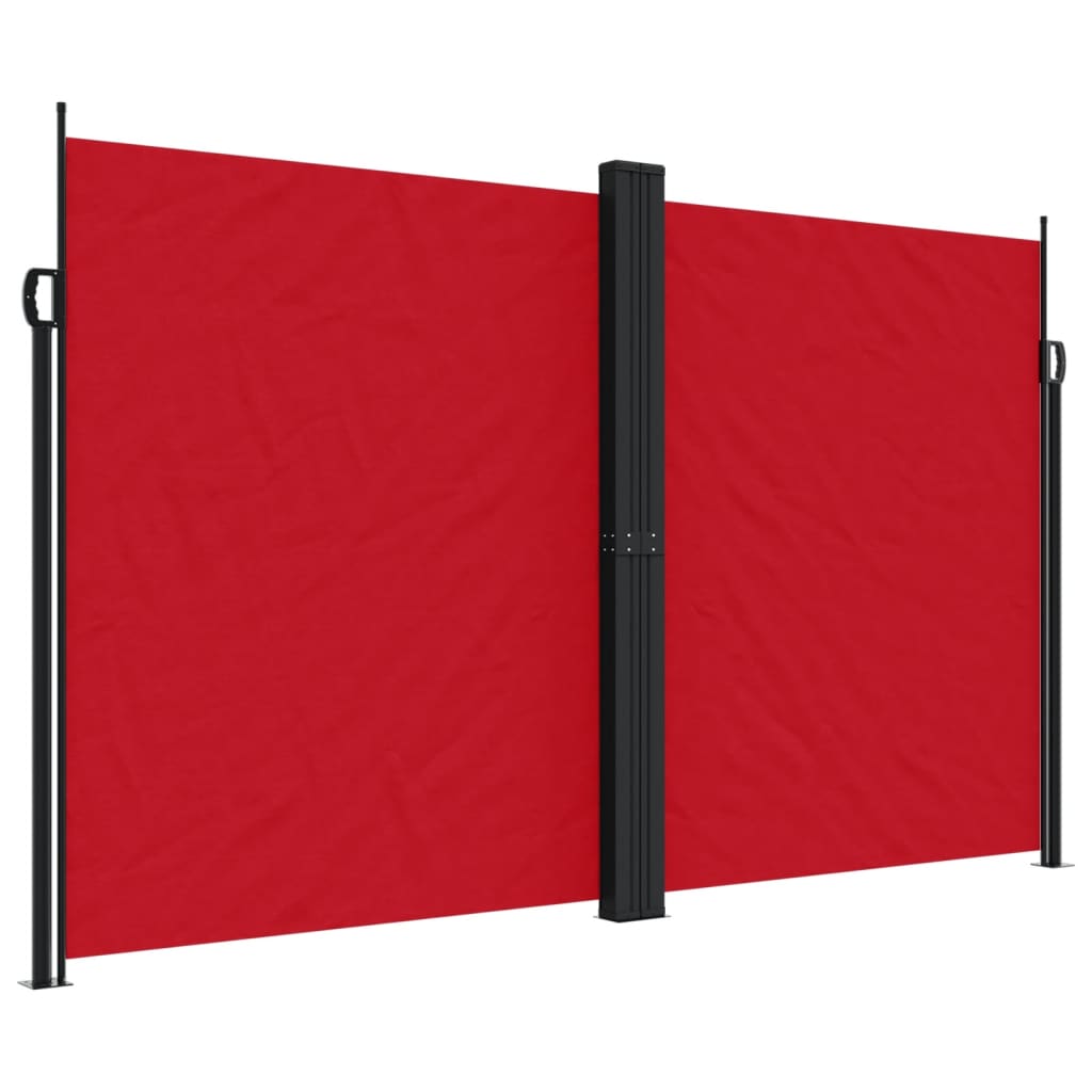 Windscherm Uittrekbaar 200X600 Cm Rood