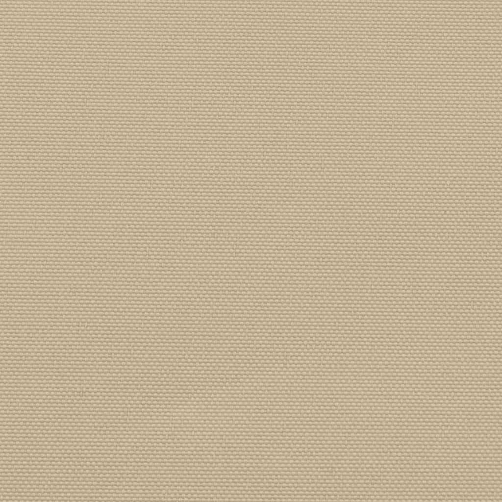 Windscherm uittrekbaar 120x1200 cm beige