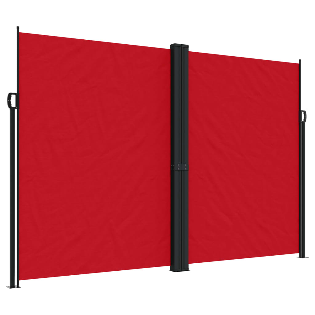 Windscherm Uittrekbaar 220X600 Cm Rood