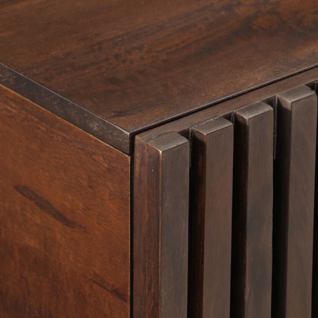 Salontafel 80x51x40 cm massief mangohout bruin