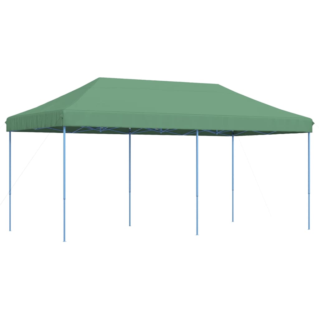 Partytent inklapbaar pop-up 580x292x315 cm bruin