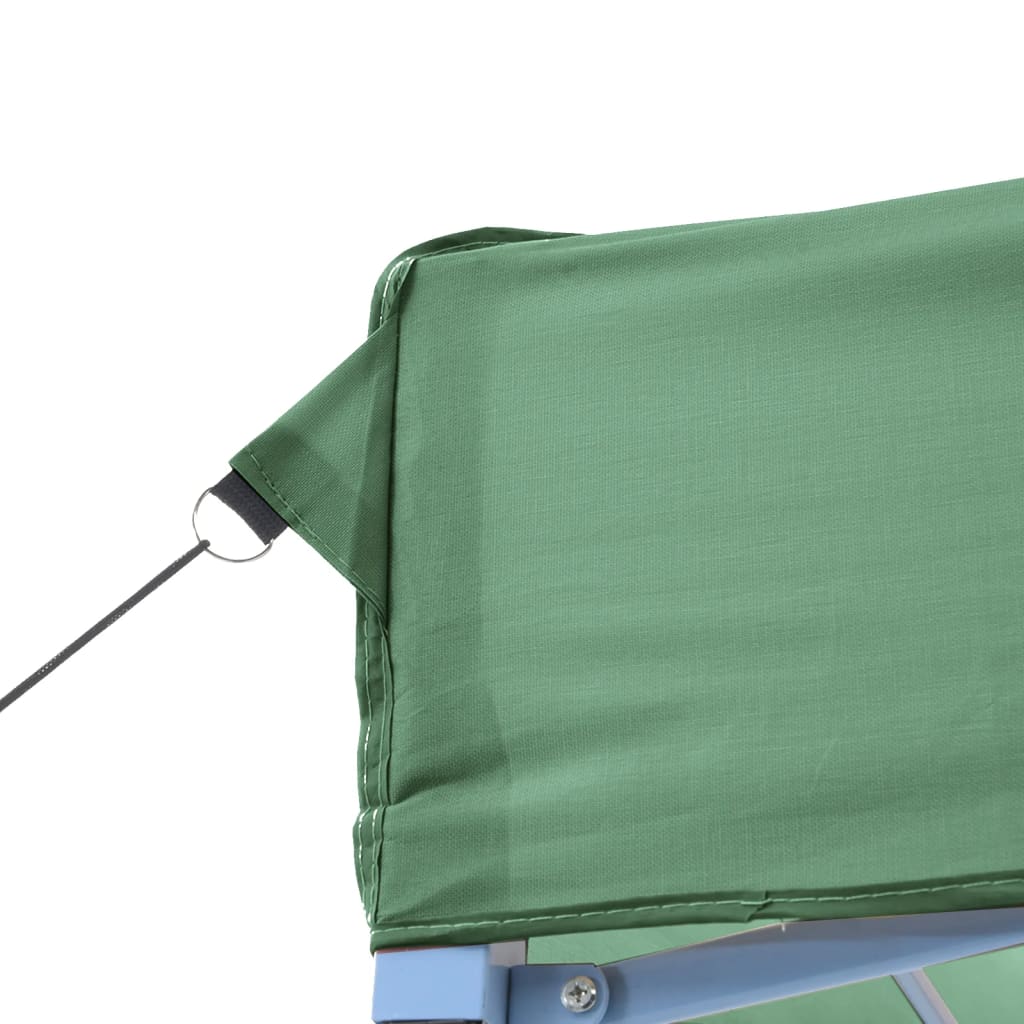 Partytent inklapbaar pop-up 440x292x315 cm groen