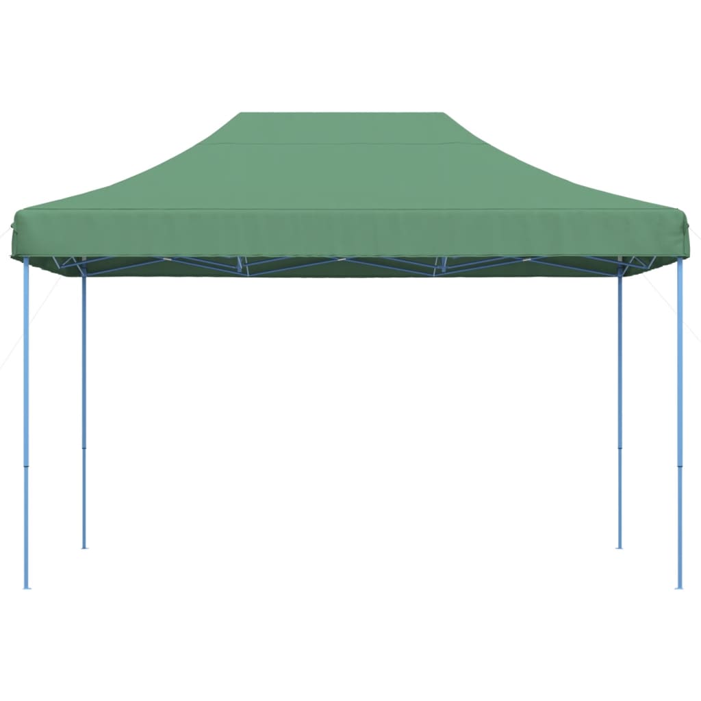 Partytent inklapbaar pop-up 410x279x315 cm groen