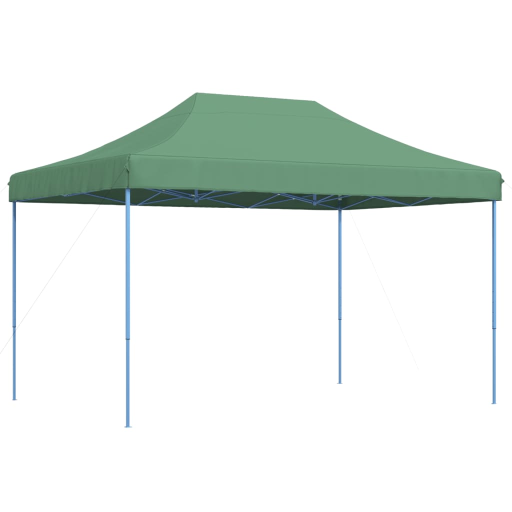 Partytent inklapbaar pop-up 410x279x315 cm groen