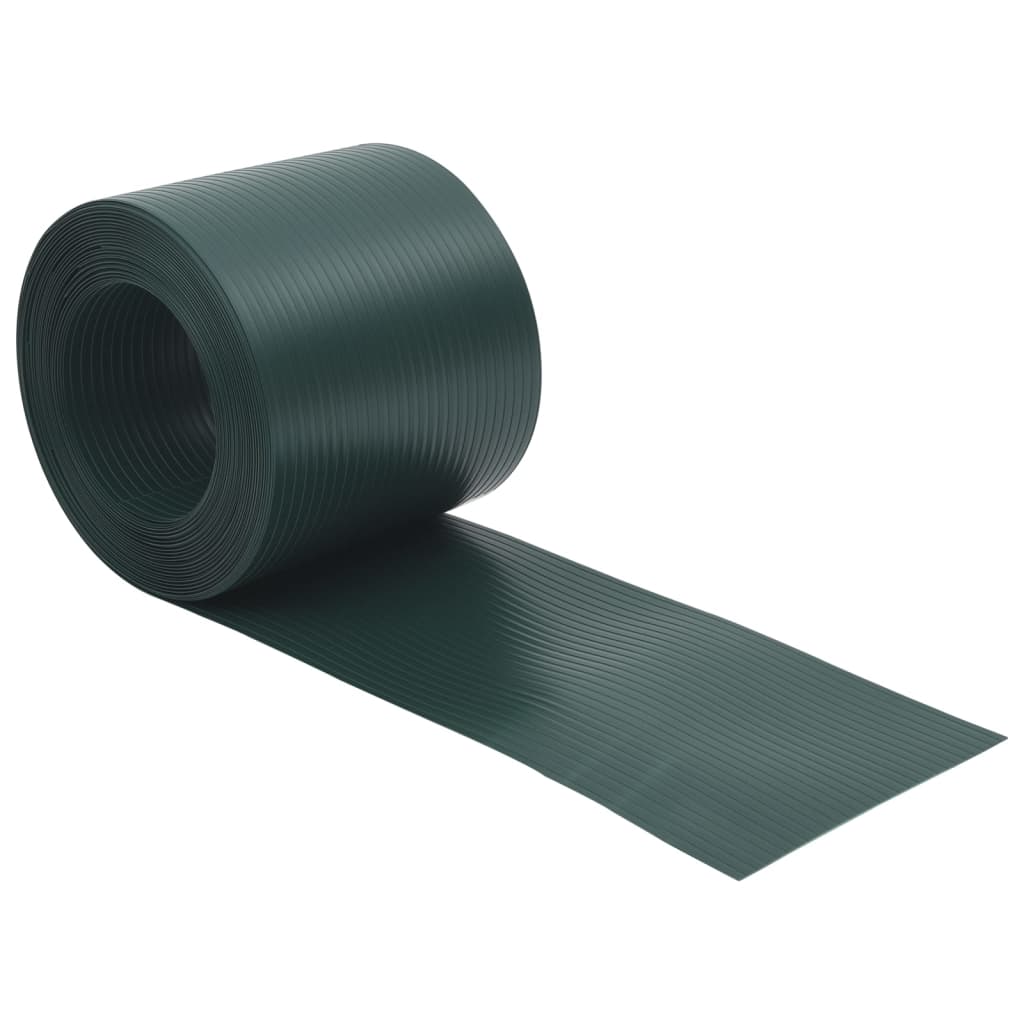 Tuinschermen 10 st 252,5x19 m PVC groen