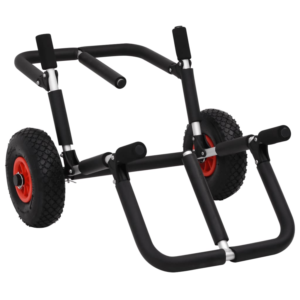 Sup Trolley Voor 2 Surfplanken Inklapbaar 90 Kg Aluminium 1 70.5 x 64 x 47.5 cm