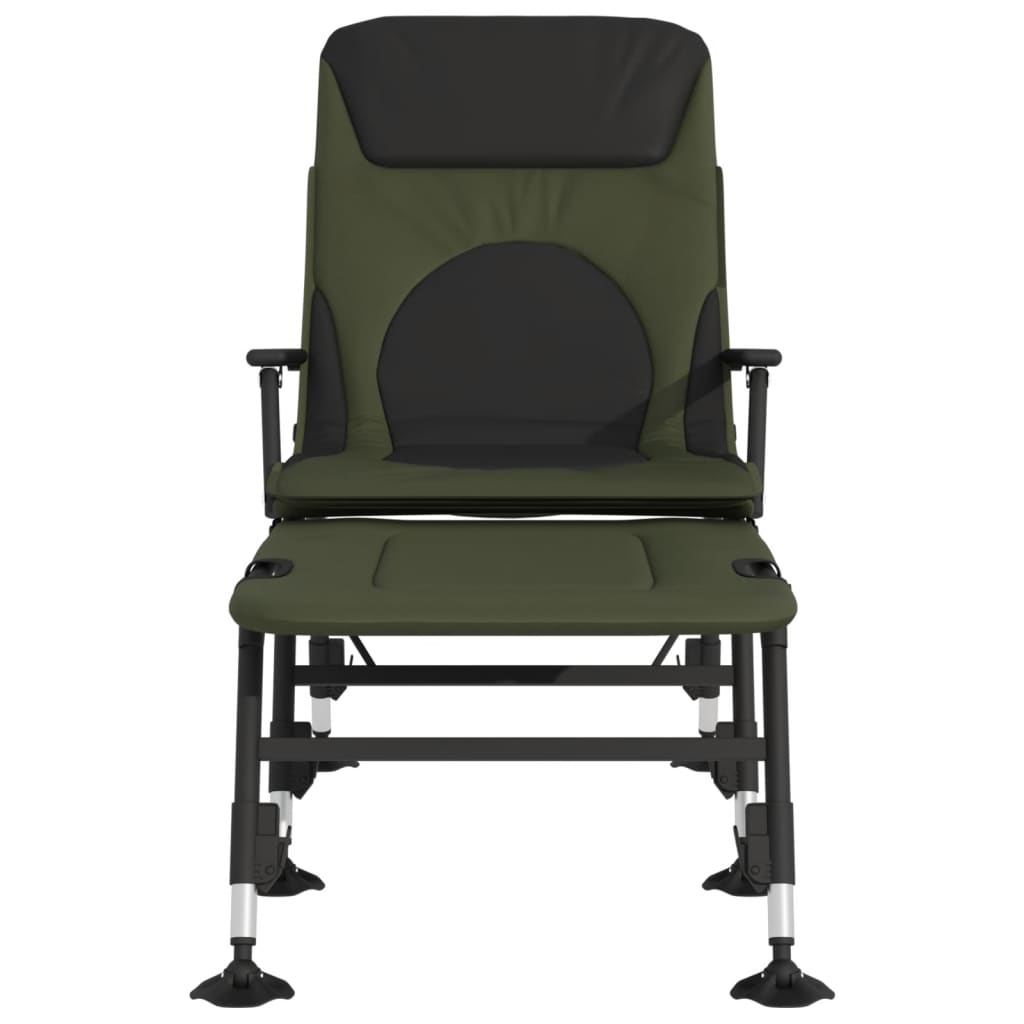 Visbed Met Verstelbare Modderpoten Inklapbaar Groen