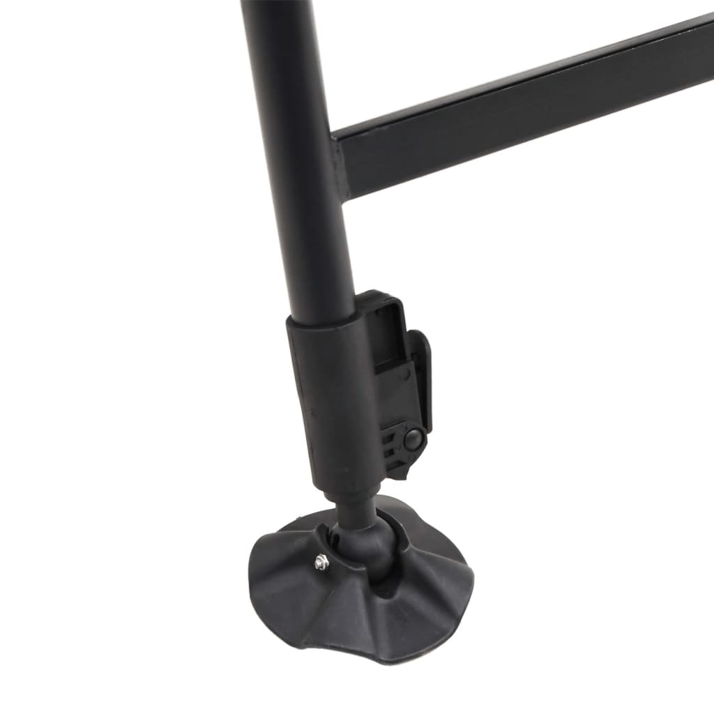 Visbed Met Verstelbare Modderpoten Inklapbaar Groen