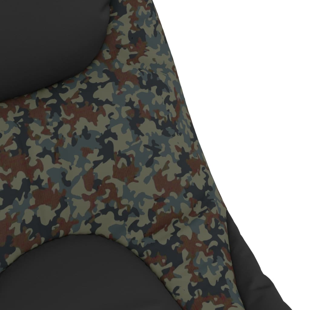 Visbed Met Verstelbare Modderpoten Inklapbaar Camouflage