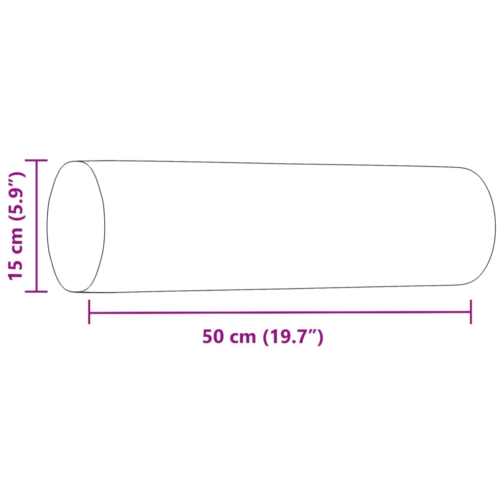 2-delige Loungeset met sierkussens stof taupe