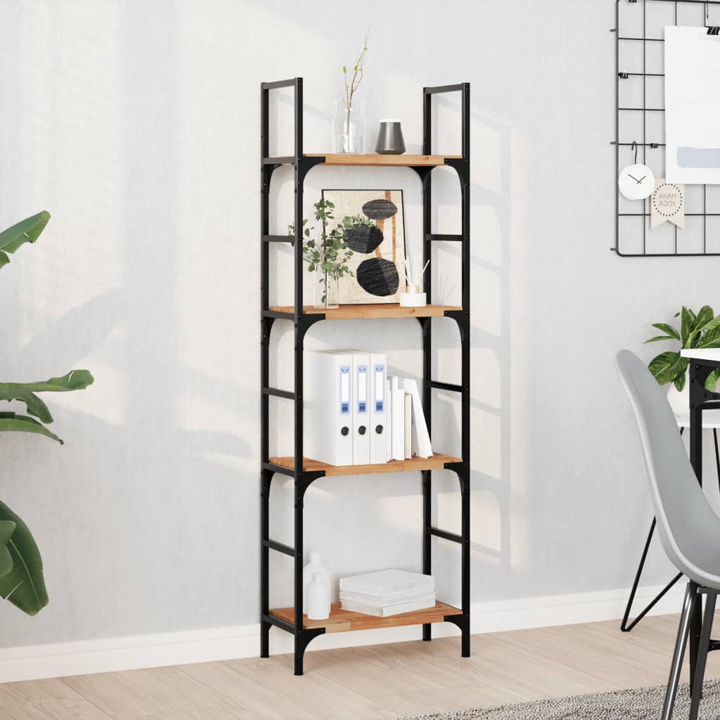 Wandschappen 2 st zwevend olieafwerking 60x20x2 cm acaciahout