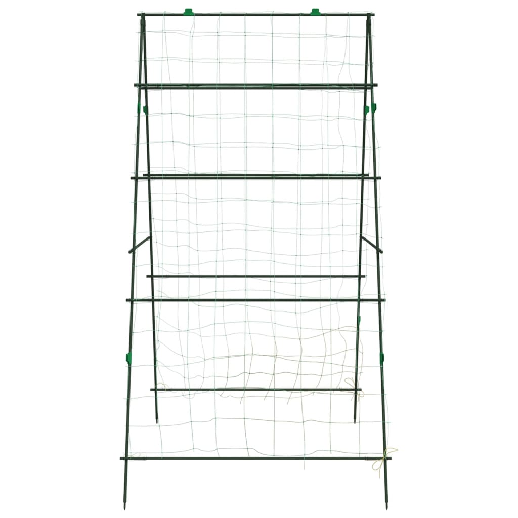 Plantenklimrekken 2 st A-frame staal