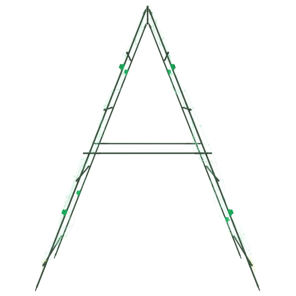 Plantenklimrekken 4 st A-frame staal