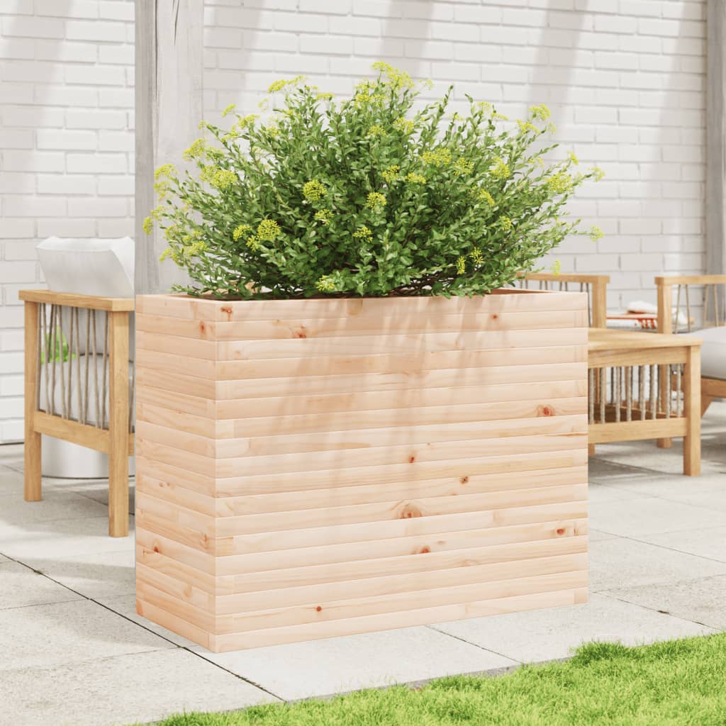 Plantenbak 90x40x68,5 cm massief grenenhout