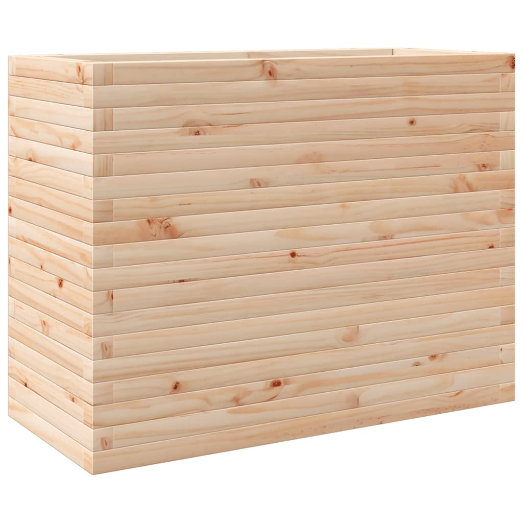 Plantenbak 90x40x68,5 cm massief grenenhout