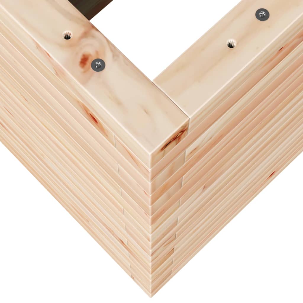 Plantenbak 90x40x68,5 cm massief grenenhout