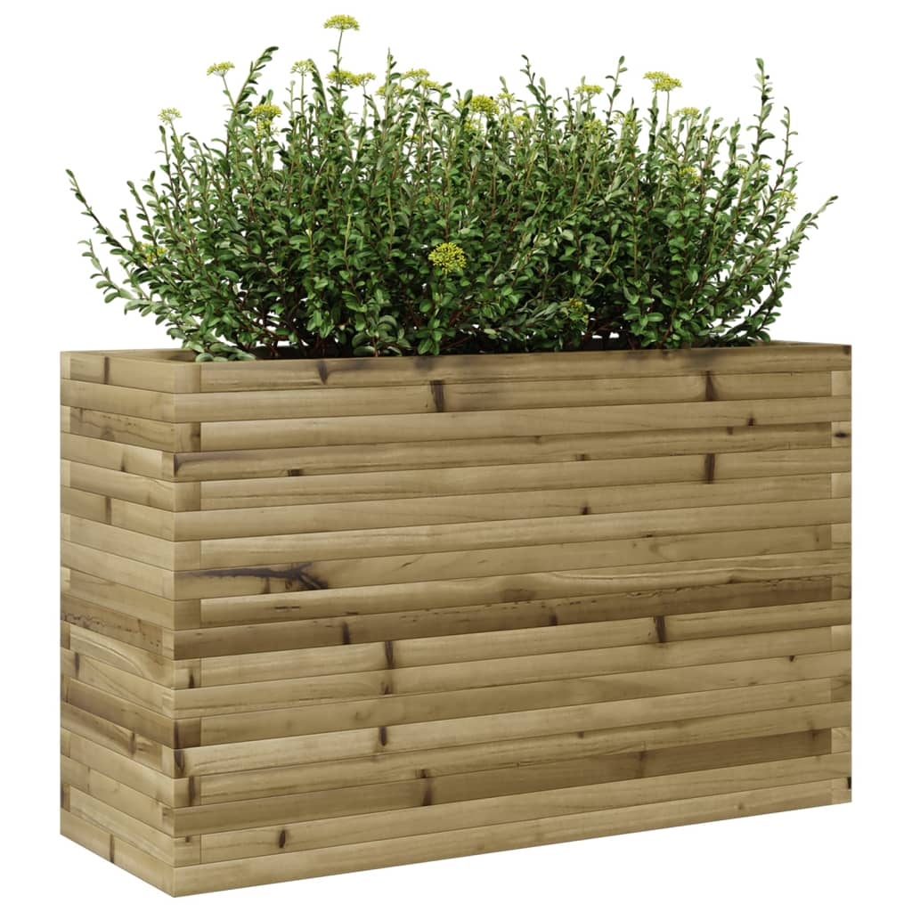 Plantenbak 110x40x68,5 cm geïmpregneerd grenenhout