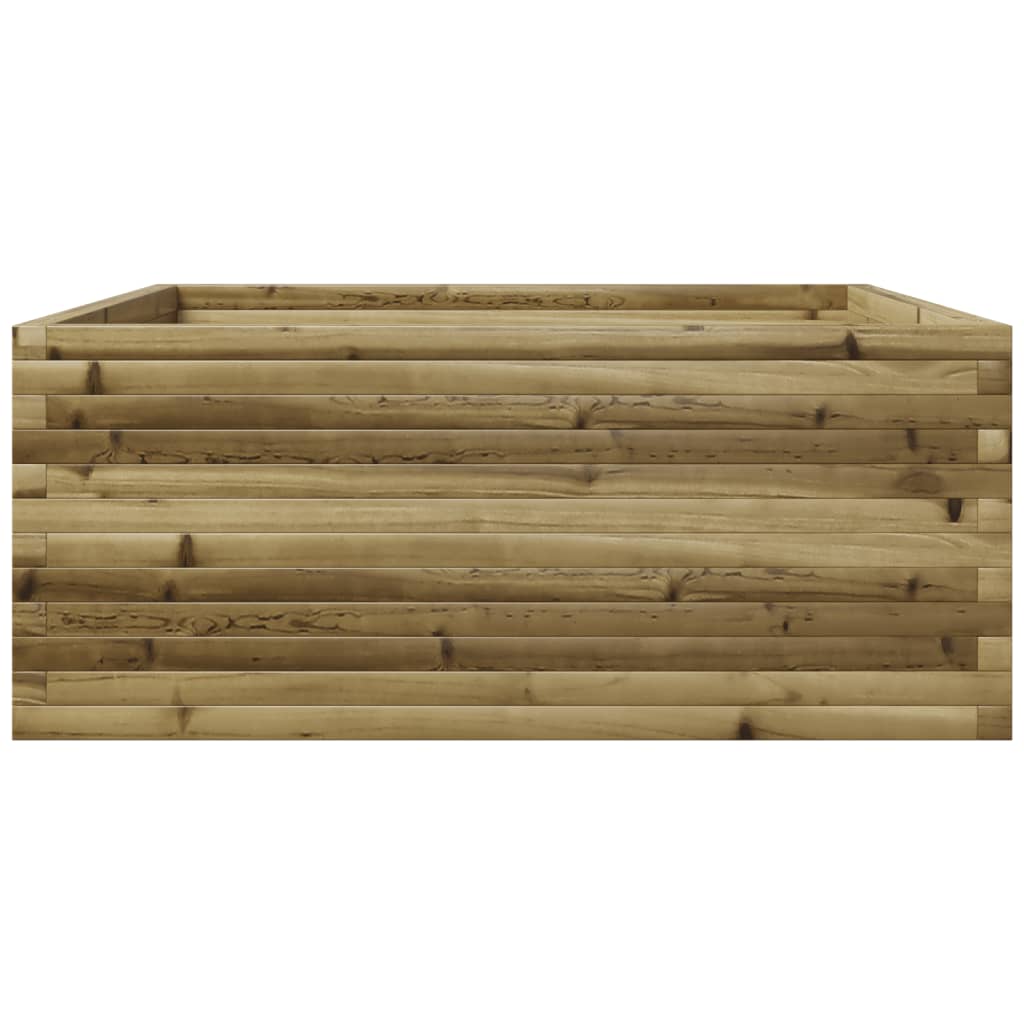 Plantenbak 110x110x49,5 cm geïmpregneerd grenenhout