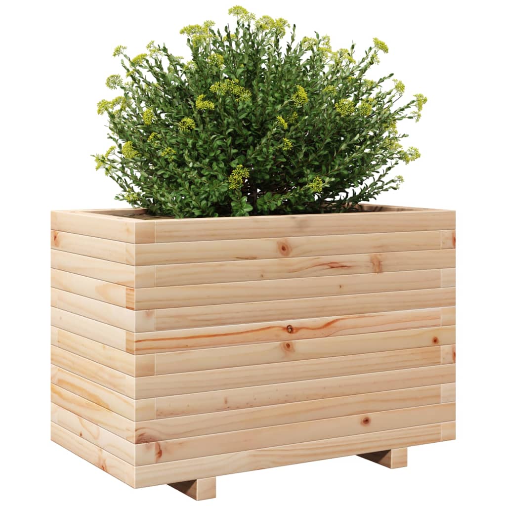 Plantenbak 70x40x49,5 cm massief grenenhout