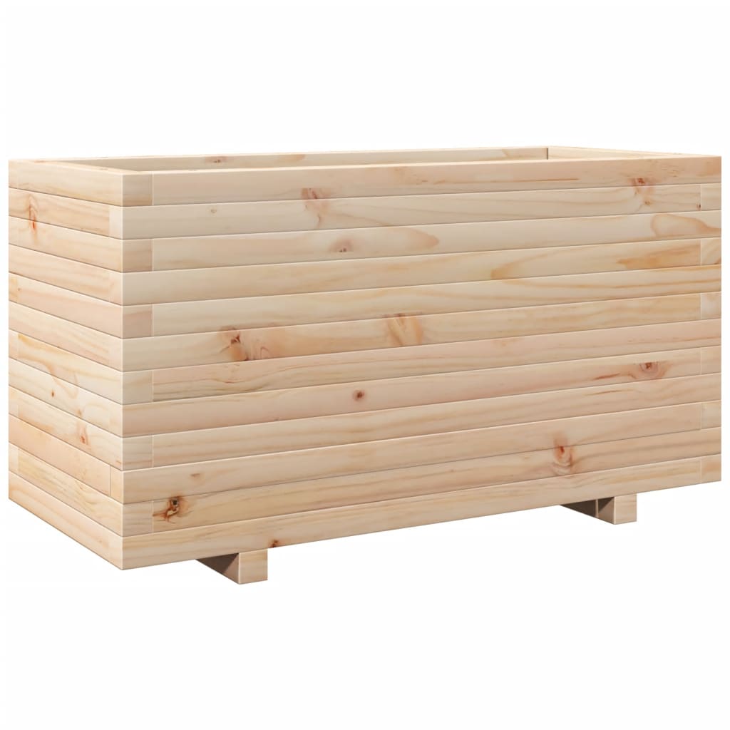 Plantenbak 90x40x49,5 cm massief grenenhout