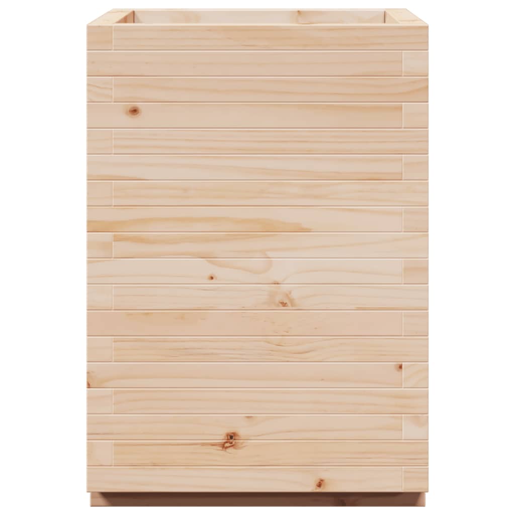 Plantenbak 50x50x72,5 cm massief grenenhout