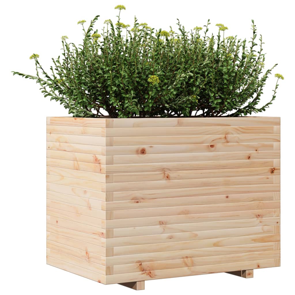 Plantenbak 90x60x72,5 cm massief grenenhout