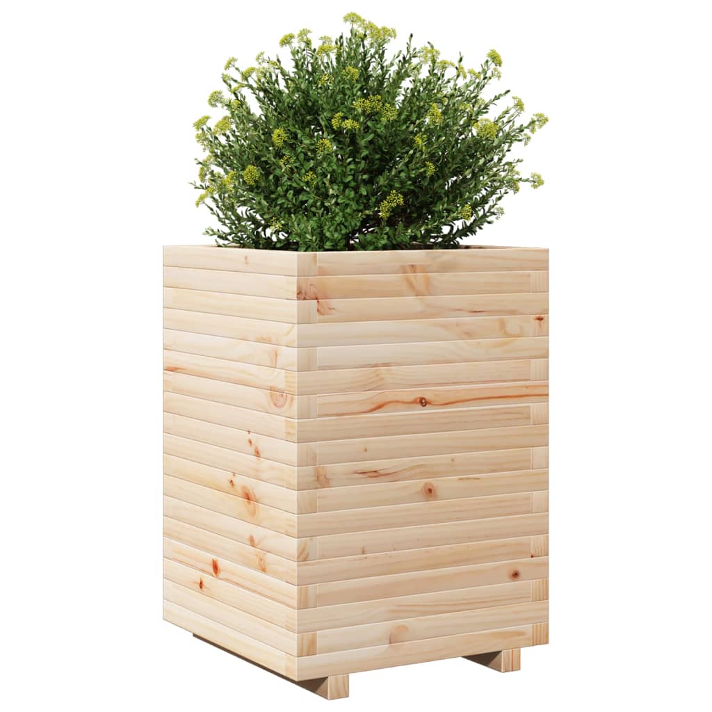 Plantenbak 50x50x72 cm massief grenenhout