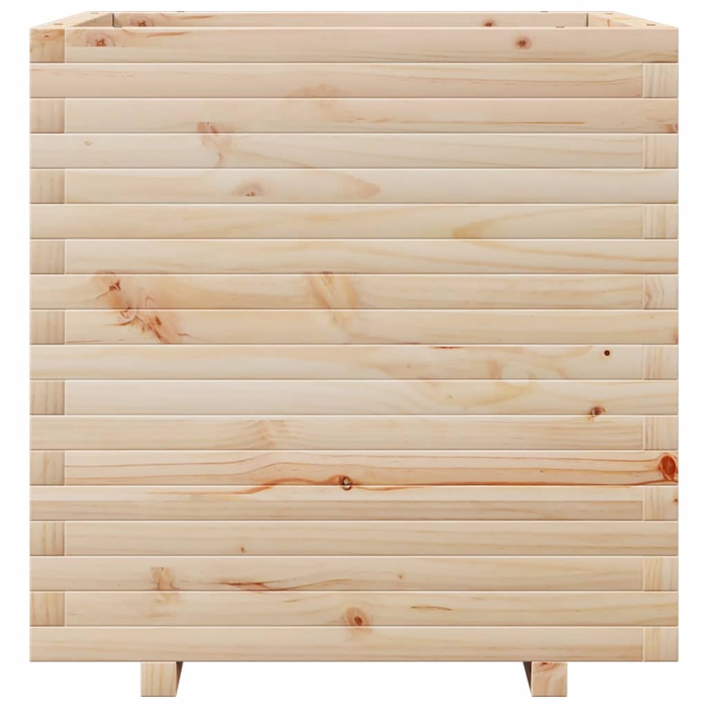 Plantenbak 70x70x72 cm massief grenenhout